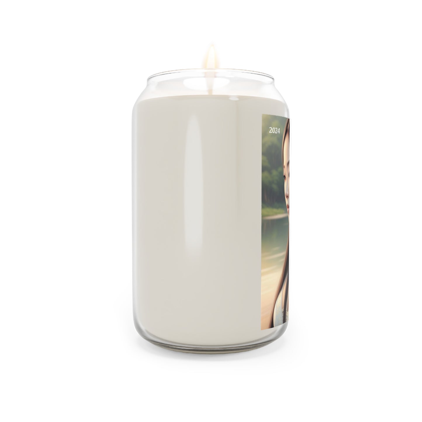 Women Nostalgic Candle Affirmation