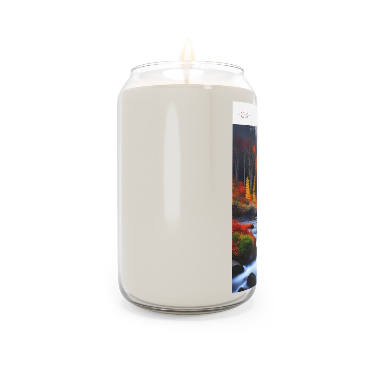 2024 Cozy Fall Natural Rain Drops Day Candle